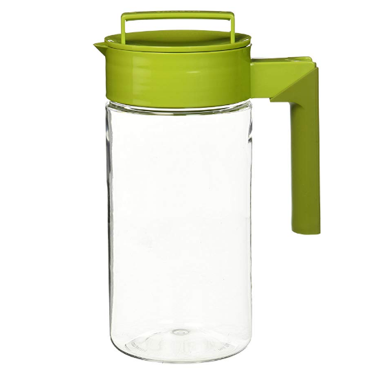 Takeya Patented and Airtight Pitcher Made in the USA, 1 Quart, Avocado, Only $11.99