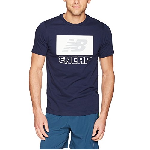 New Balance新百伦 Encap 男士全棉 圆领 T恤，原价$30.00，现仅售$5.88