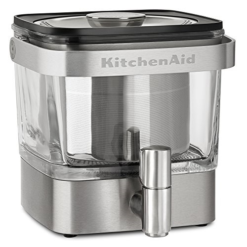 KitchenAid KCM4212SX Cold Brew Coffee Maker, Brushed Stainless Steel, Only$44.99, free shipping