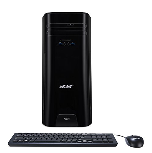 高性價比！Acer Aspire TC-780-ACKI5 台式電腦（i5-7400/12GB/2TB，帶鍵盤滑鼠）$379.99 免運費