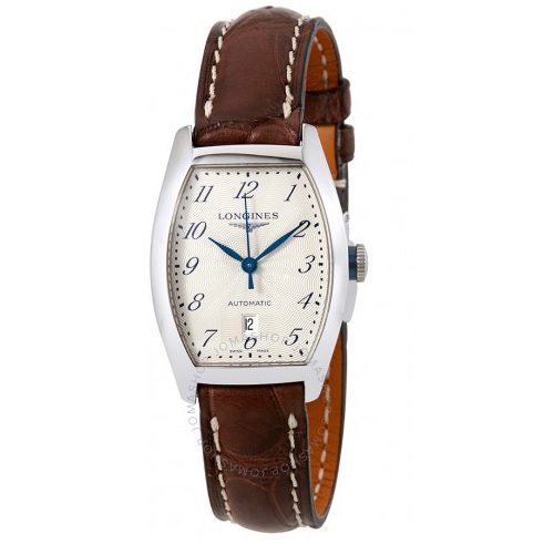 LONGINES Evidenza Automatic White Dial Ladies Watch Item No. L21424734, only $1,330.00 after using coupon code, free shipping
