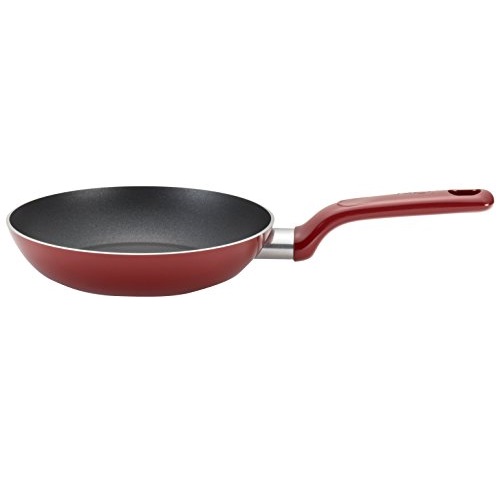 T-fal C51402 Excite Nonstick Thermo-Spot Dishwasher Safe Oven Safe PFOA Free Fry Pan Cookware, 8-Inch, Red, Only $7.97