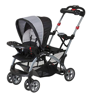Baby Trend Sit N Stand Ultra Tandem Stroller, Phantom $97.76，free shipping