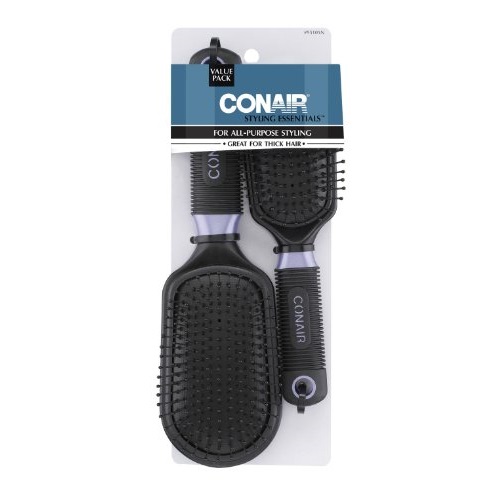 Conair Professional Full and Mid Size Wire Cushion Brush Set(Colors may vary), Only $3.70 after clipping coupon