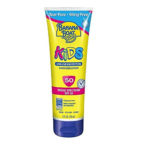 Banana Boat Kids Tear Free Sunscreen Lotion SPF 50, 8 Oz, Only $6.75