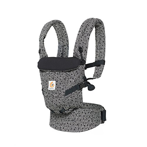 Ergobaby Adapt Award Winning Ergonomic Multi-Position Baby Carrier, Newborn to Toddler, Special Edition Keith Haring, Black, Only $74.95, free shipping