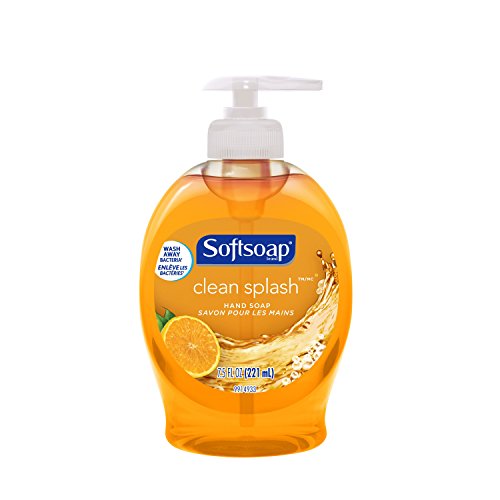 Softsoap 溫和洗手液，清新橘子，7.5 oz/瓶，共6瓶，現僅售$4.73，免運費