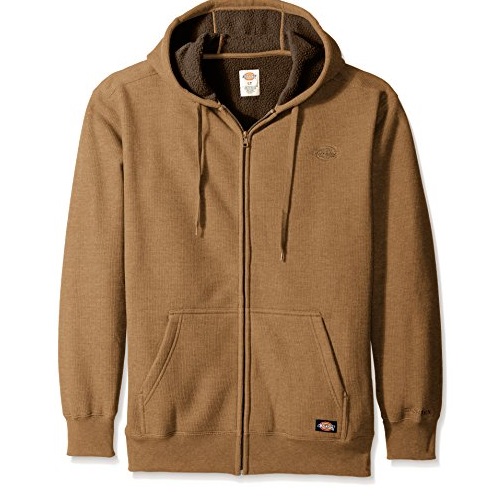 Dickies Men's Relaxed Fit Thermal Sherpa Bonded Hoodie, Only $14.69