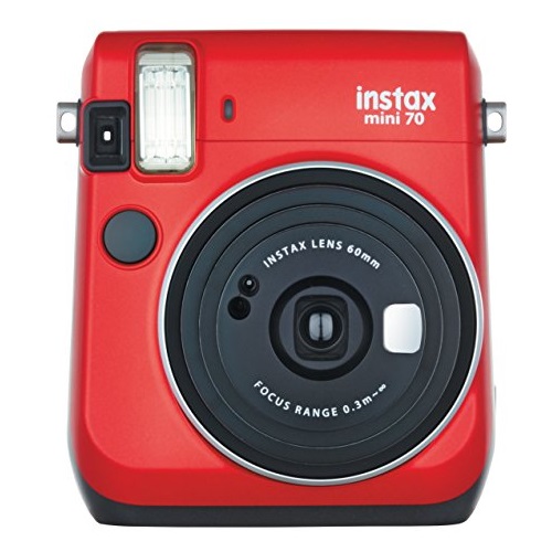 Fujifilm Instax Mini 70 - Instant Film Camera (Red), Only $39.99, free shipping