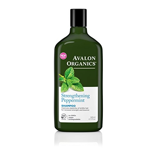 史低价！Avalon Organics  阿瓦隆 薄荷洗发水，11 oz，原价$7.51，现仅售$4.62，免运费