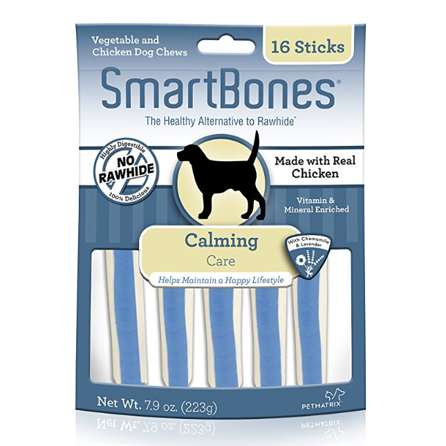 Smartbone Functional Dog Chews, Rawhide Free w/Real Chicken only $4.04