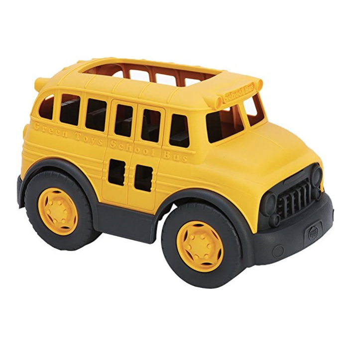 Green Toys 黄色校车玩具 $15.36，原价$27.99, 现仅售$15.25