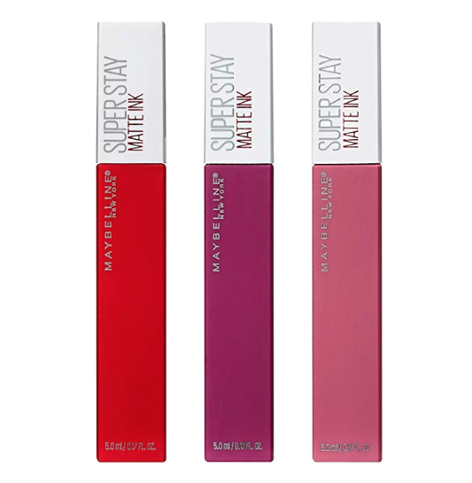Maybelline New York NY Minute Makeup Kit SuperStay Matte Ink Liquid Lipstick Lip Kit, Longwear Matte Lip Makeup Kit only $17.99