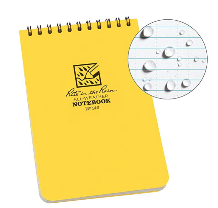 Rite in the Rain All-Weather Top-Spiral Notebook, 4