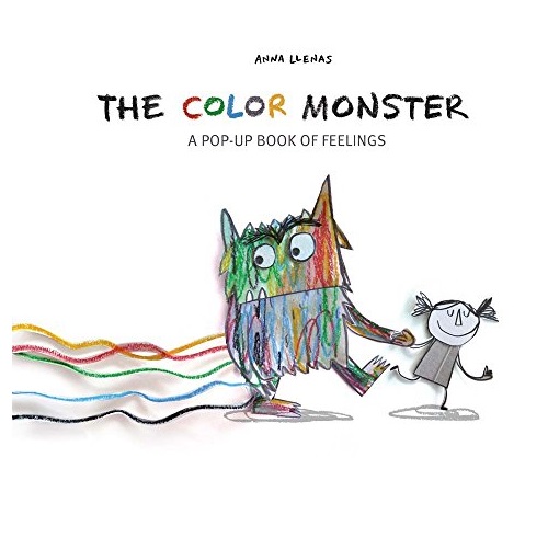让孩子认识和管理情绪！彩色小怪兽(The Color Monster: A Pop-Up Book of Feelings) 立体书，原价$19.95，现点击coupon后仅售 $13.10