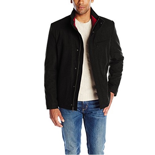 IZOD Wool-Blend男士夾克，原價$69.99，現僅售$18.97