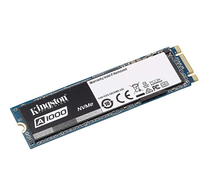 Kingston Digital SA1000M8/240G A1000 240GB PCIe NVMe M.2 2280 Internal SSD High Performance Solid State Drive ONLY $44.99