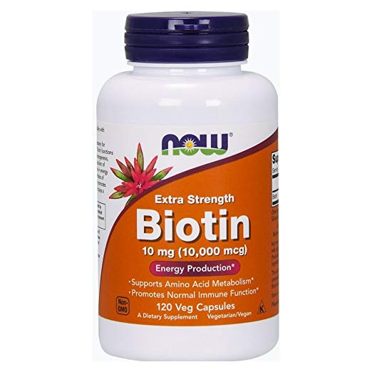 Now Foods Biotin Extra Strength Veg Capsules, 10 mg, 120 Count, only $7.69, free shipping after using SS