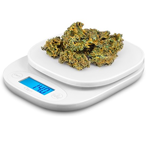 Ozeri ZK420 Garden and Kitchen Scale, with 0.5 g (0.01 oz) Precision Weighing Technology, in White, Only $7.53