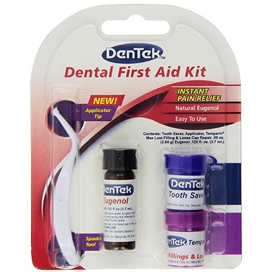 DenTek Toothache Kit | Instant Pain Relief | Contains Applicator, Toothache Medication, Temporary Filler, and Tooth Saver Jar, Only $8.11, free shipping after clipping coupon and using SS