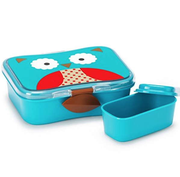 Skip Hop Baby Zoo Little Kid and Toddler Mealtime Lunch Kit Feeding Set, Multi, Otis Owl  only $7.19