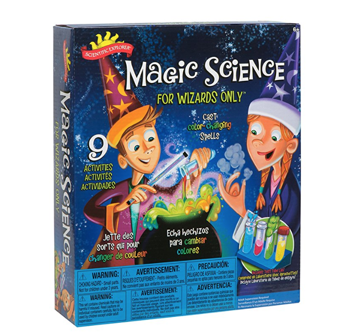 Scientific Explorer POOF-Slinky Magic Science for Wizards Only Kit, (9) Activities, 0SA247 only $11.35