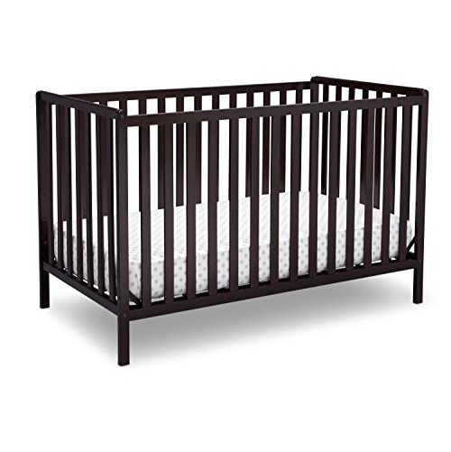 Delta Children Heartland 4-in-1 Convertible Baby Crib, Dark Chocolate, Only $90.68 after clipping coupon, free shipping