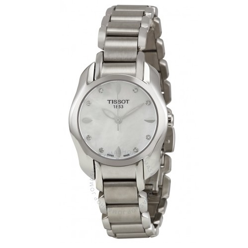 TISSOT Trend T-Wave Mother of Pearl Dial Ladies Watch Item No. T023.210.11.116.00,  only $139.99 after using coupon code, free shipping