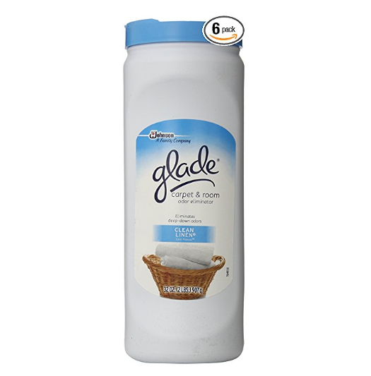 Glade Carpet & Room, Clean Linen, 32-Ounce (Pack of 6), Only $8.73, You Save $10.21(54%)