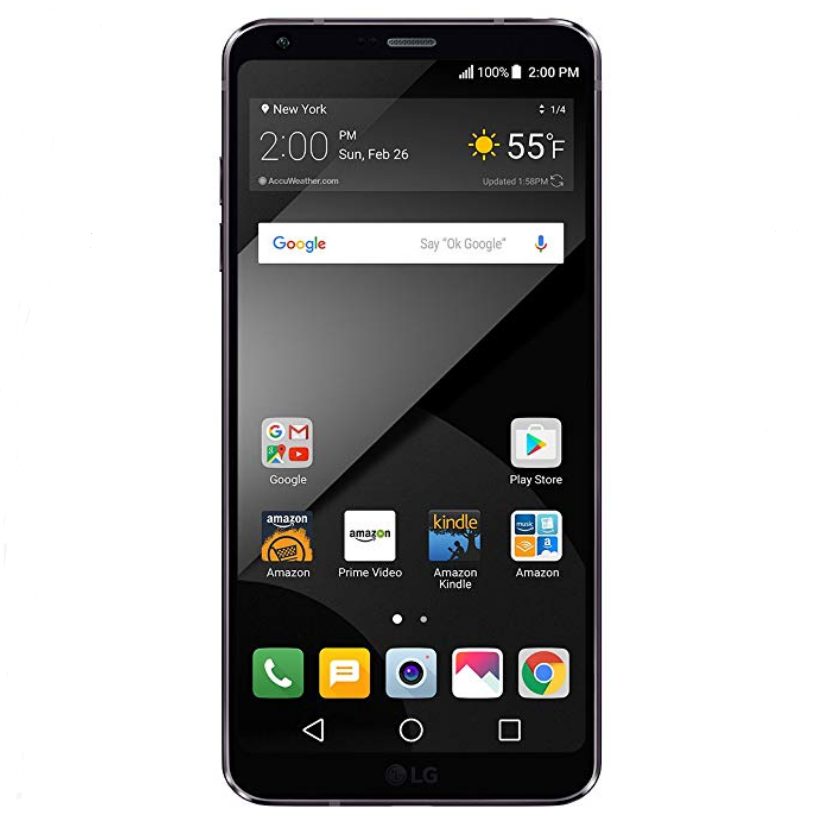 LG G6+ - 128 GB - Unlocked (AT&T/T-Mobile/Verizon) - Black - Prime Exclusive $399.99，free shipping