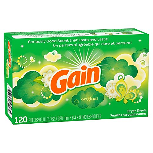 Gain Original Dryer Sheets, 120 Count, Only $2.56 after clipping coupon