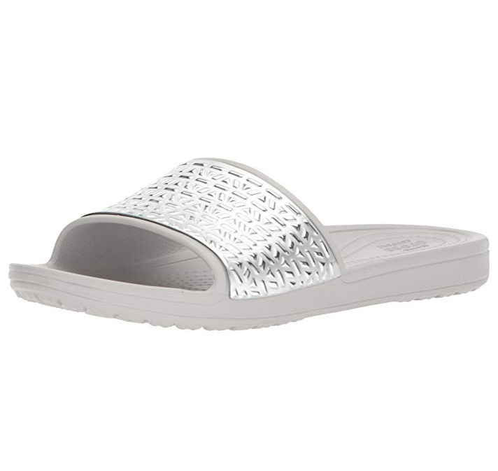 Crocs Women's Sloane Graphic Etched Slide only $12.84