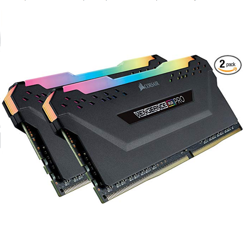 Corsair Vengeance RGB PRO 16GB (2x8GB) DDR4 3000MHz C15 LED Desktop Memory - Black $114.99，free shipping