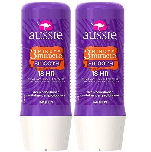 Aussie 3 Minute Miracle Smooth Conditioning Treatment, 8 oz, 2 pack, Only $5.94