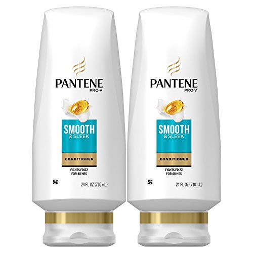 Pantene Argan Oil Conditioner for Frizz Control, Smooth and Sleek, 24 Fl Oz (Pack of 2) (Packaging May Vary) $5.47