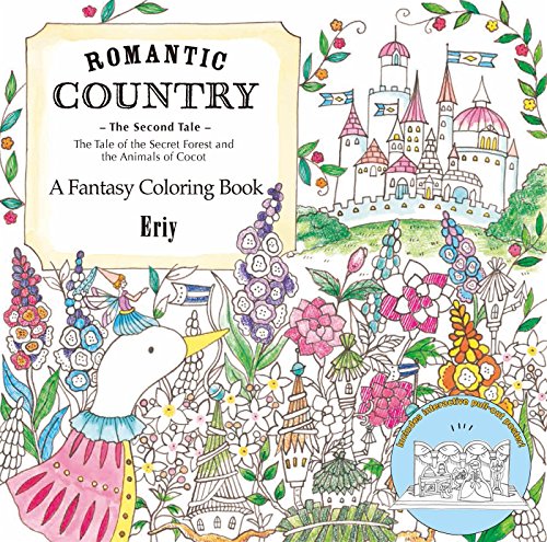 Romantic Country: The Second Tale: A Fantasy Coloring Book, Only $3.99