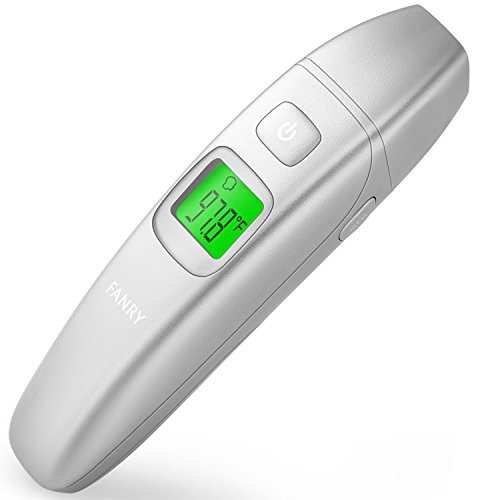 FANRY Digital Forehead and Ear Thermometer for Baby, Kids and Adults - Accurate Temperature- Medical Design - with FDA and CE Approved, Only $6.99 after clipping coupon