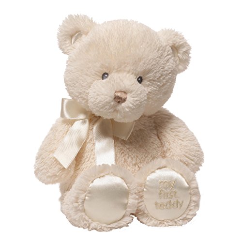 经典玩具！ 史低价！Gund My First Teddy Bear 我的第一个泰迪熊毛绒玩具，10吋，原价$10.00，现仅售$7.25