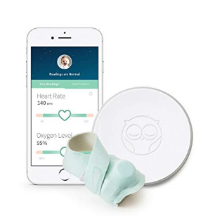 Owlet Smart Sock 2 Baby Monitor - Track Your Infant's Heart Rate & Oxygen Levels $199.00, free shipping