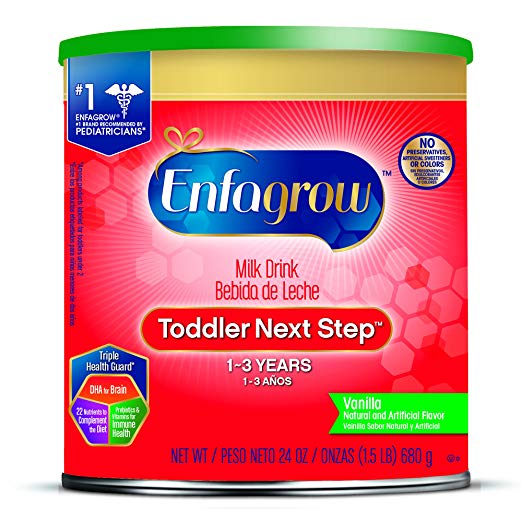Enfagrow Toddler Next Step, Vanilla Flavor - Powder Can, 24 oz, only $15.99