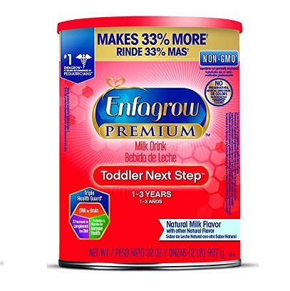 Enfagrow PREMIUM Toddler Next Step, Natural Milk Flavor - Powder Can, 32 oz, only $29.83, free shipping