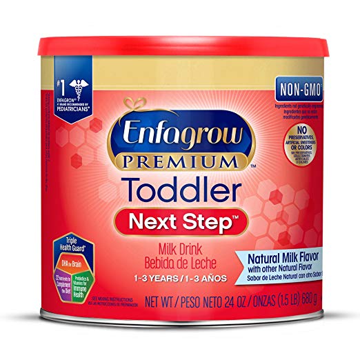 Enfagrow美赞臣 Toddler 儿童三段精装配方奶粉24盎司，原价$21.49，现点击coupon后仅售$15.99