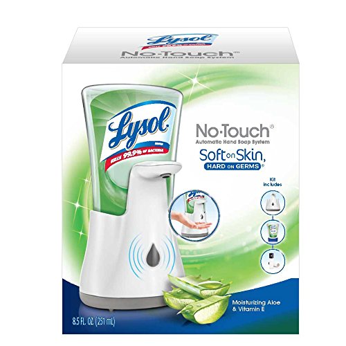 Lysol No-Touch Hand Soap Kit (Gadget + 1 Refill), Moisturizing Aloe & Vitamin E, 1ct , Only $5.43, free shipping after using SS