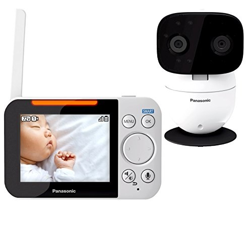 Panasonic Video Baby Monitor with 2 Way Talk, Extra Long Range, Clear Night Vision, Lullaby & White Noises, Only $119.99, freehispping