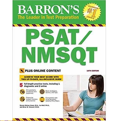Barron's PSAT/NMSQT, 19th Edition: with Bonus Online Tests, Only $14.87