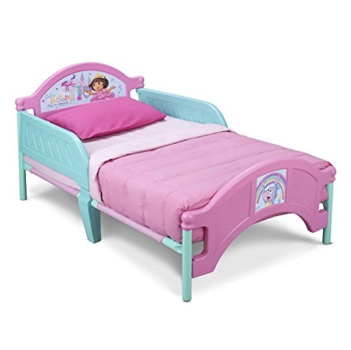 Delta Children Plastic Toddler Bed, Nick Jr. Dora The Explorer, Only $34.20, free shipping