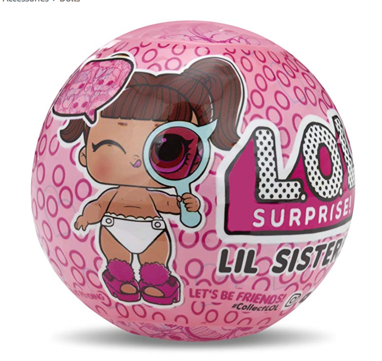 L.O.L. Surprise! Lil Sisters-Eye Spy 2 only $6.88