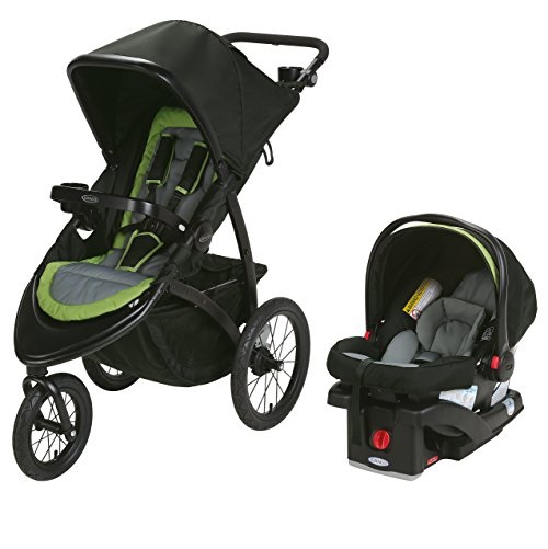 大降！史低價！Graco Roadmaster 慢跑嬰兒童車+安全座椅旅行套裝，原價$299.99，現僅售$159.00，免運費