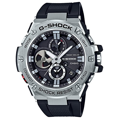 史低价！Casio卡西欧 蓝牙 G-Shock GST-B100 男士太阳能手表，原价$320.00，现仅售$240.00，免运费