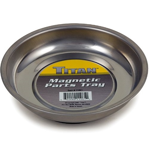 Titan Tools 帶磁性 小五金件 容器盆，4.25吋，現僅售$6.99